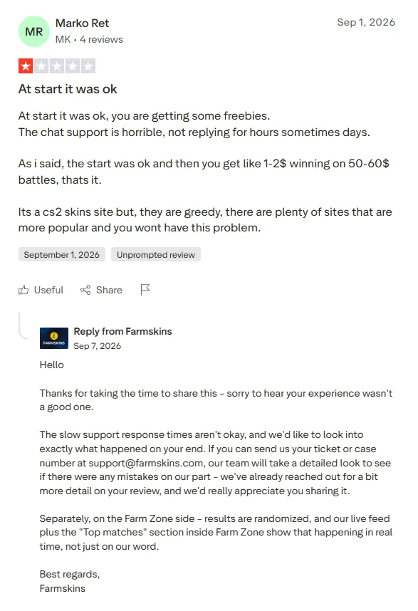 Farmskins: 1-star review