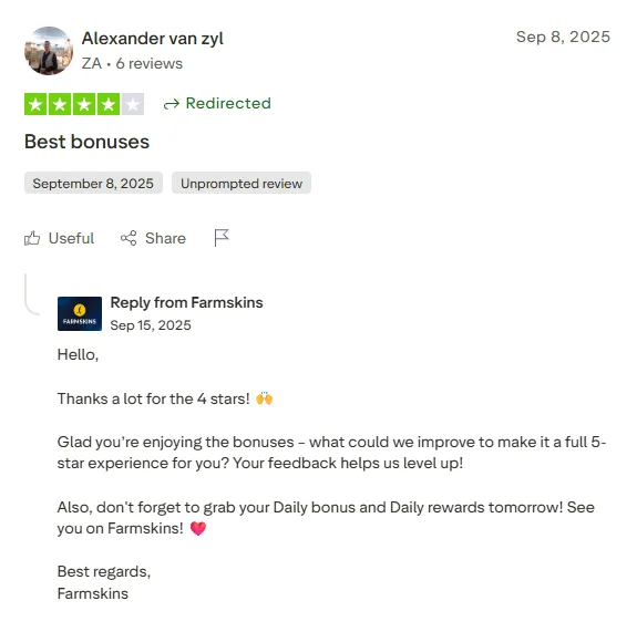 Farmskins: 4-star review