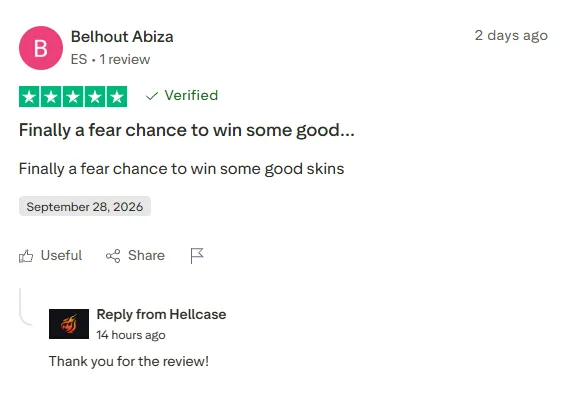 Hellcase: 5-star review