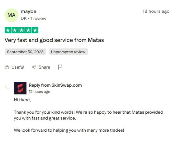 SkinSwap: 5-star review